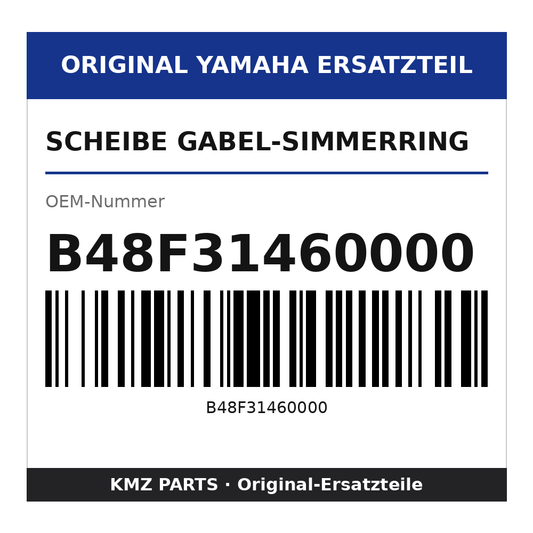 Yamaha Scheibe Gabel-Simmerring B48F31460000