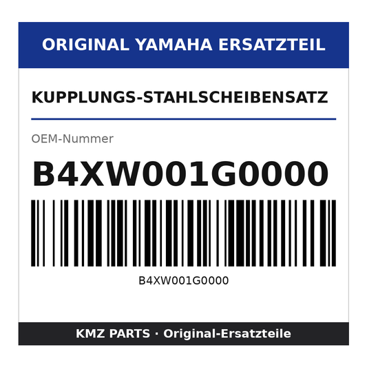 Yamaha Kupplungs-Stahlscheibensatz B4XW001G0000