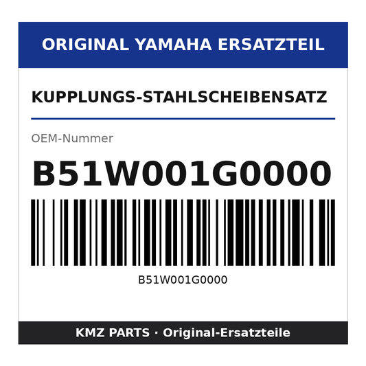 Yamaha Kupplungs-Stahlscheibensatz B51W001G0000