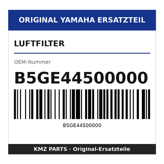Yamaha Luftfilter B5GE44500000