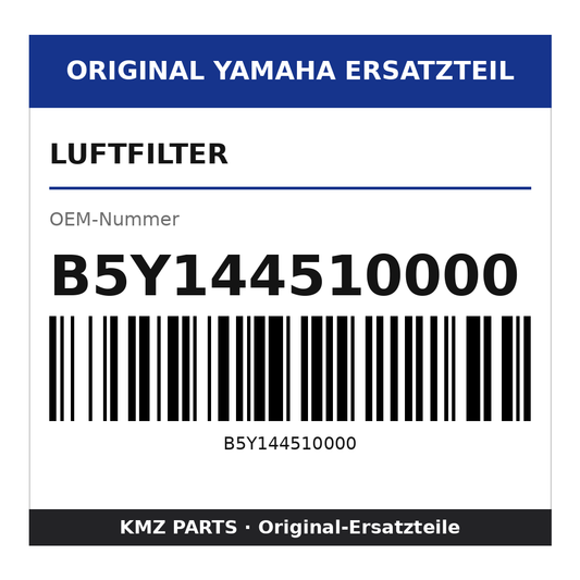 Yamaha Luftfilter B5Y144510000