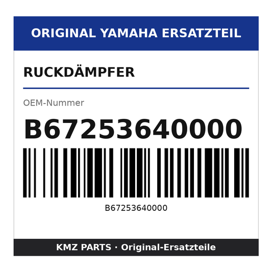 Yamaha Ruckdämpfer B67253640000