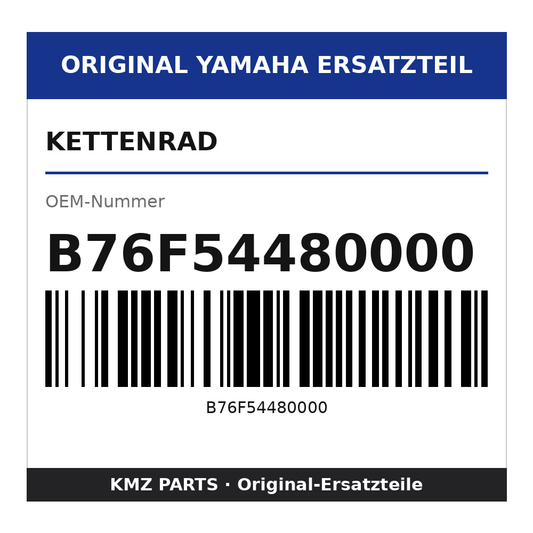 Yamaha Kettenrad B76F54480000
