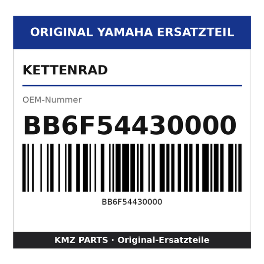 Yamaha Kettenrad BB6F54430000