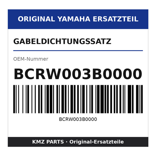 Yamaha Gabeldichtungssatz BCRW003B0000