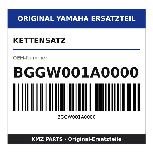 Yamaha Kettensatz BGGW001A0000