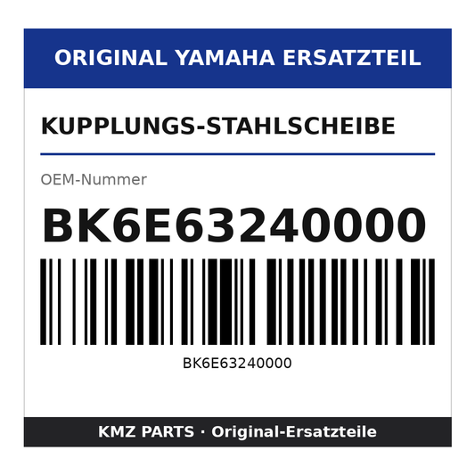 Yamaha Kupplungs-Stahlscheibe BK6E63240000