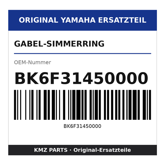 Yamaha Gabel-Simmerring BK6F31450000