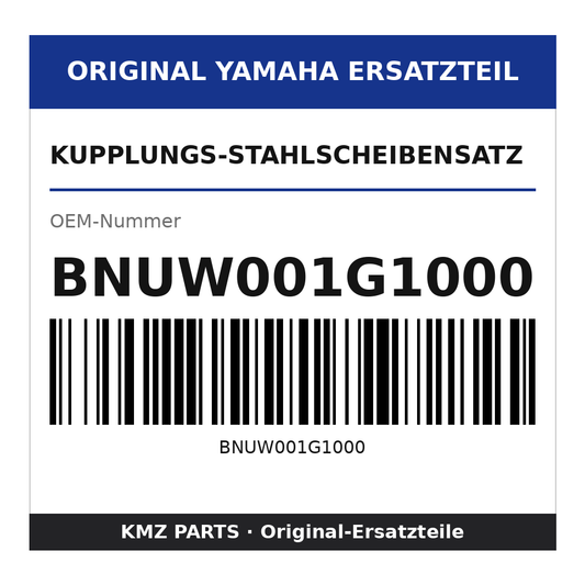 Yamaha Kupplungs-Stahlscheibensatz BNUW001G1000