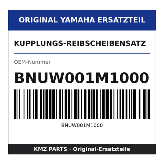Yamaha Kupplungs-Reibscheibensatz BNUW001M1000