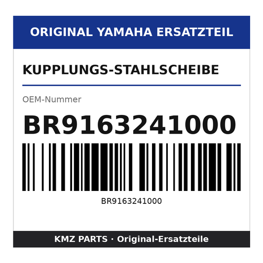 Yamaha Kupplungs-Stahlscheibe BR9163241000