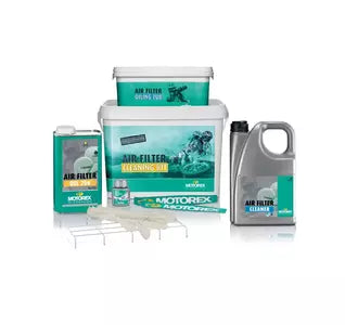 Set zum Waschen Luftfilter Motorex Filter Box